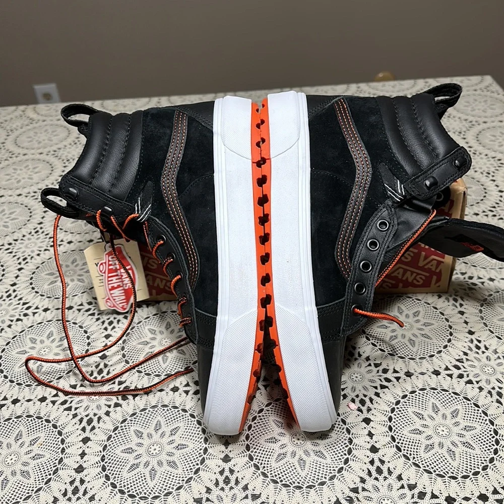 Vans Sk8 Hi boot Mte 2 black spicy orange - Picture 6 of 12